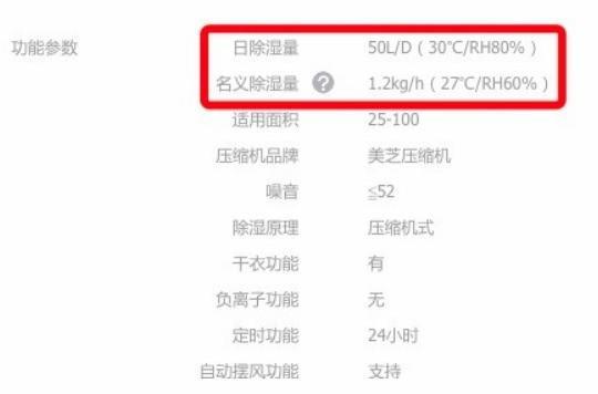 除濕機里的貓膩：兩個除濕量怎么選？