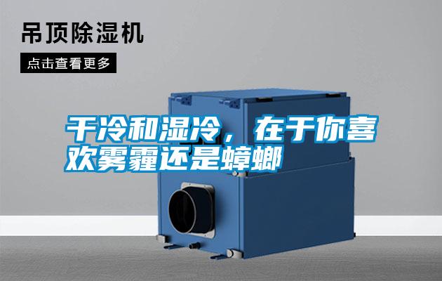 干冷和濕冷，在于你喜歡霧霾還是蟑螂