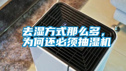 去濕方式那么多，為何還必須抽濕機