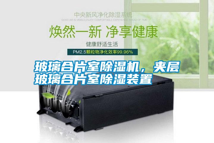 玻璃合片室除濕機，夾層玻璃合片室除濕裝置