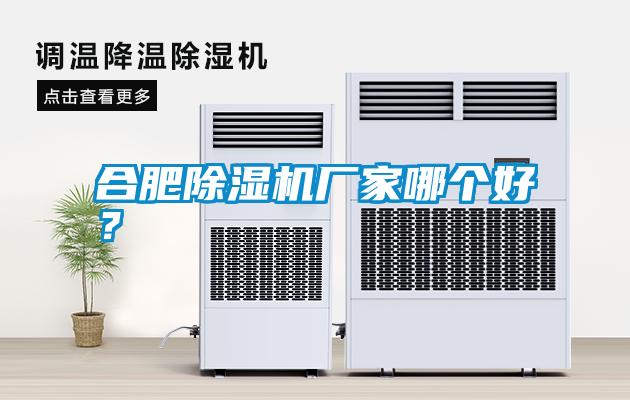 合肥除濕機廠家哪個好？