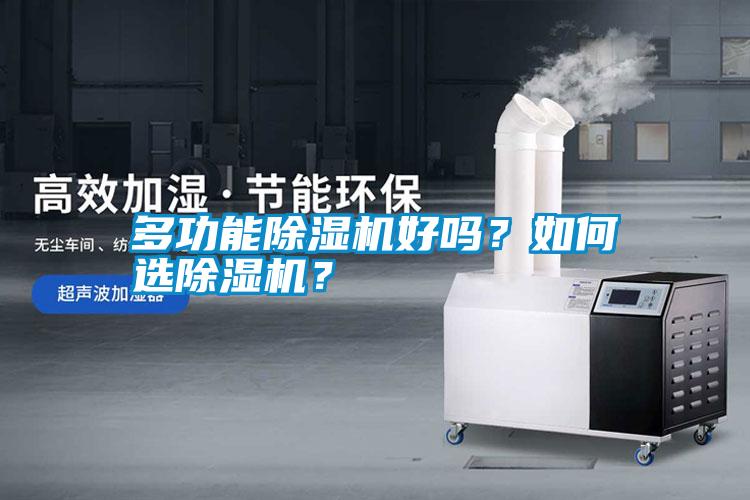多功能除濕機好嗎？如何選除濕機？