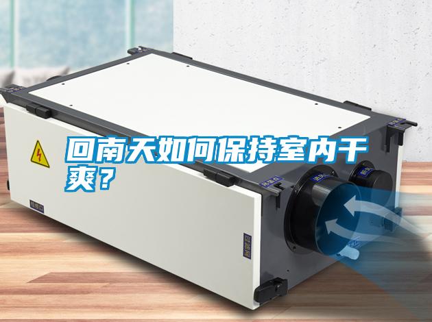 回南天如何保持室內干爽？