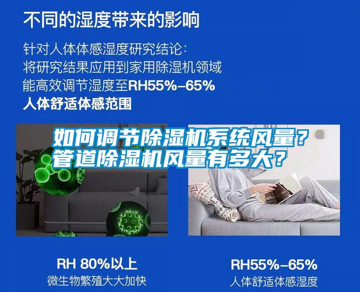 如何調節除濕機系統風量？管道除濕機風量有多大？