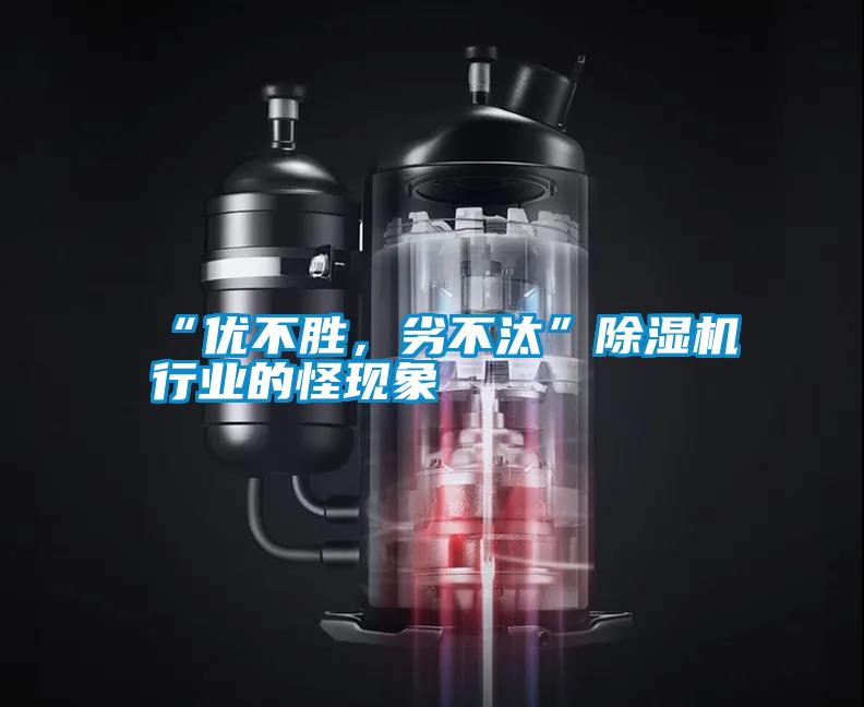 “優不勝，劣不汰”除濕機行業的怪現象