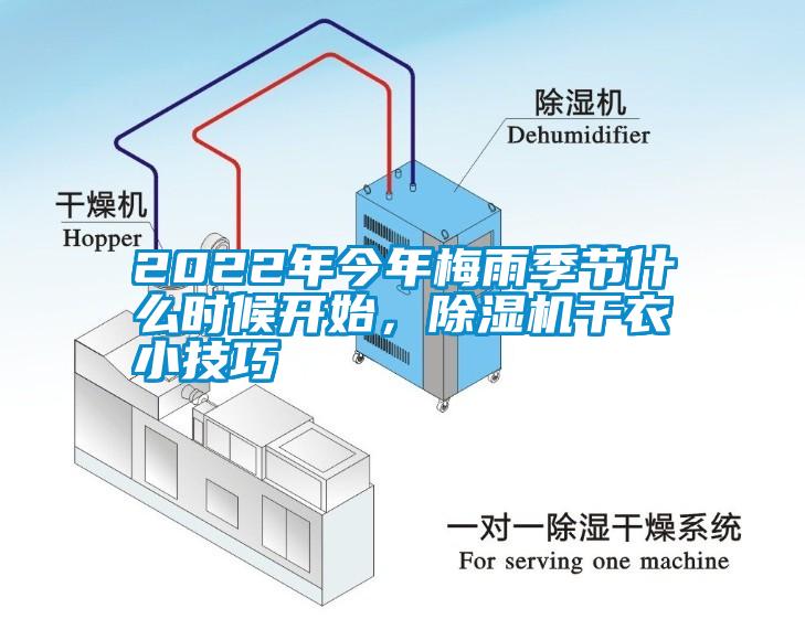 2022年今年梅雨季節什么時候開始，除濕機干衣小技巧