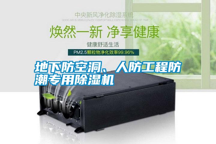 地下防空洞、人防工程防潮專用除濕機