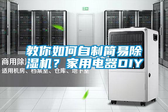 教你如何自制簡易除濕機？家用電器DIY