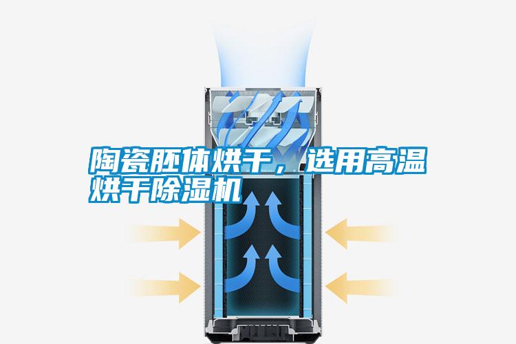 陶瓷胚體烘干，選用高溫烘干除濕機