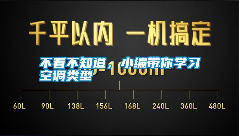 不看不知道，小編帶你學習空調類型