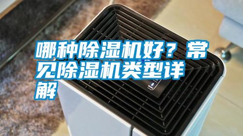 哪種除濕機好？常見除濕機類型詳解
