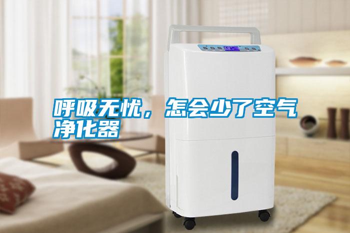 呼吸無憂，怎會少了空氣凈化器