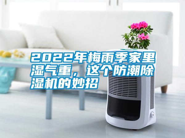 2022年梅雨季家里濕氣重，這個防潮除濕機的妙招