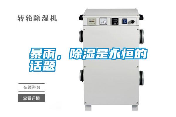 暴雨，除濕是永恒的話題