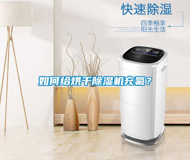 如何給烘干除濕機充氟？