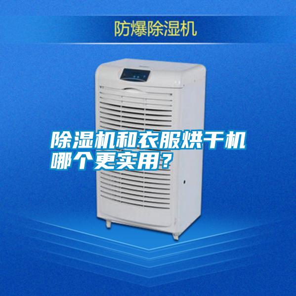除濕機和衣服烘干機哪個更實用？