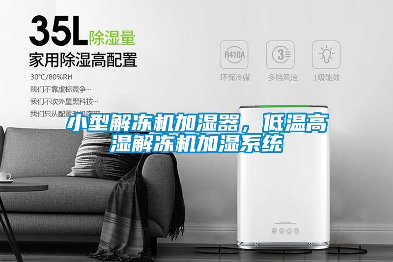 小型解凍機加濕器，低溫高濕解凍機加濕系統