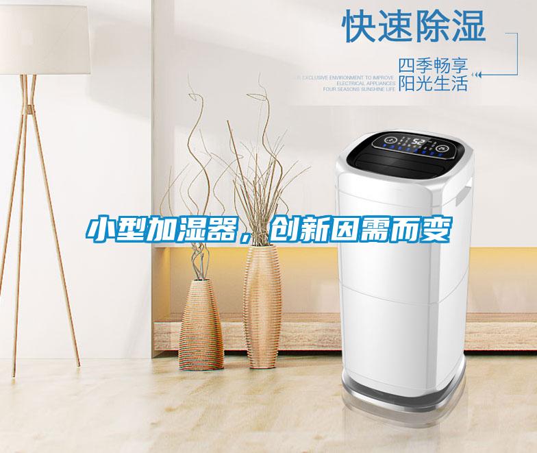 小型加濕器，創新因需而變