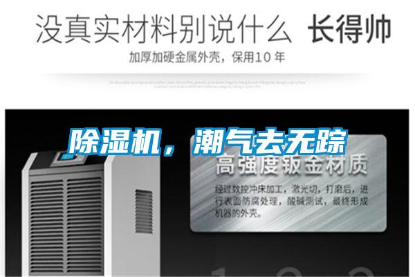 除濕機，潮氣去無蹤