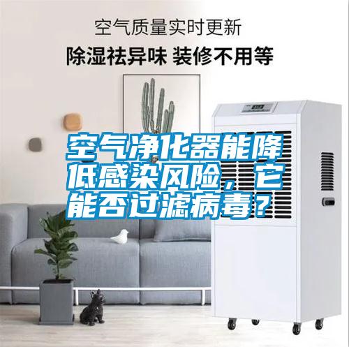 空氣凈化器能降低感染風險，它能否過濾病毒？