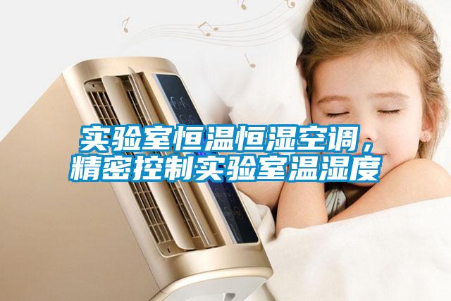 實驗室恒溫恒濕空調，精密控制實驗室溫濕度