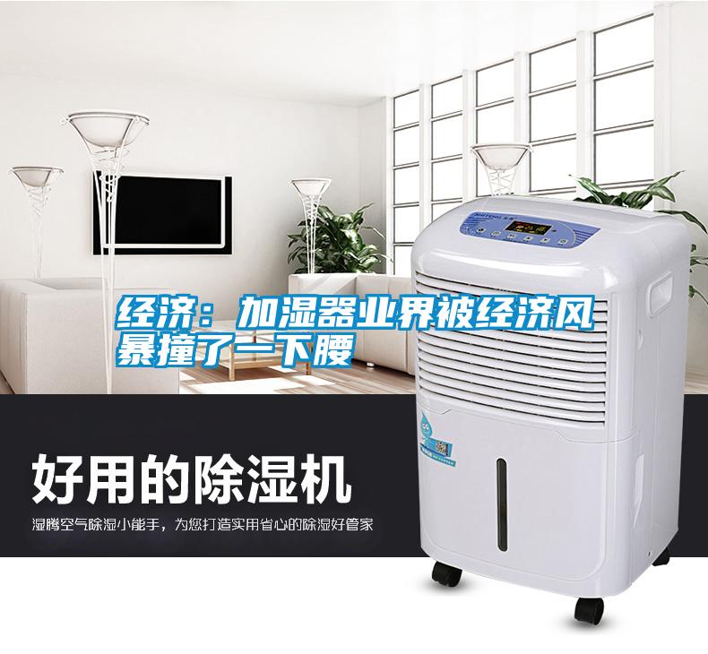 經濟：加濕器業界被經濟風暴撞了一下腰