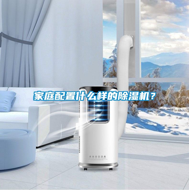 家庭配置什么樣的除濕機？