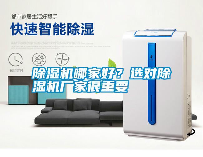 除濕機哪家好？選對除濕機廠家很重要