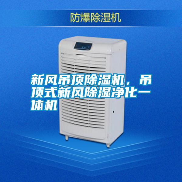 新風吊頂除濕機，吊頂式新風除濕凈化一體機