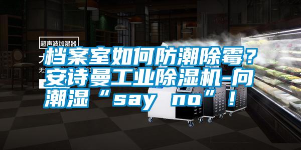 檔案室如何防潮除霉？安詩曼工業除濕機-向潮濕“say no”！
