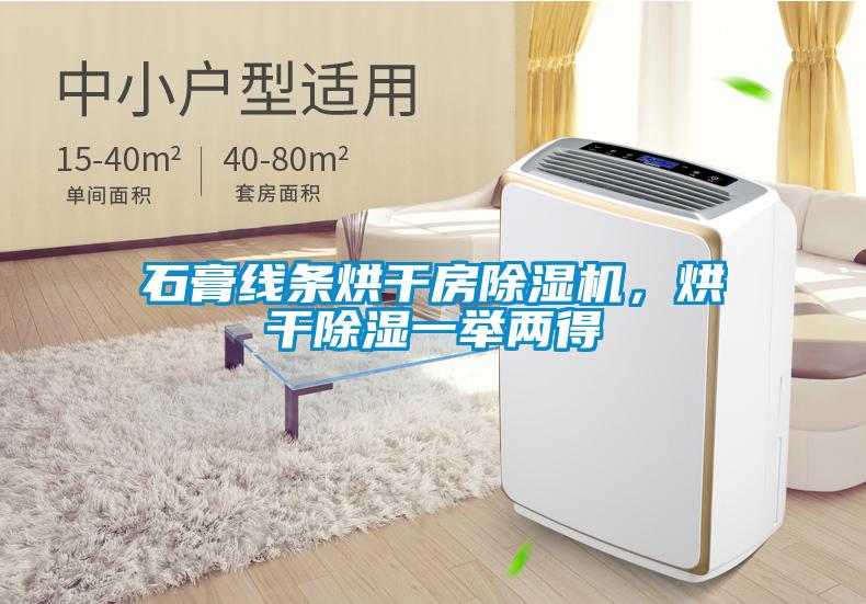石膏線條烘干房除濕機，烘干除濕一舉兩得