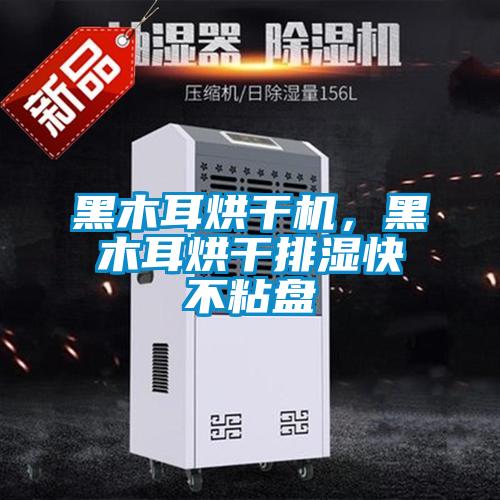 黑木耳烘干機，黑木耳烘干排濕快不粘盤