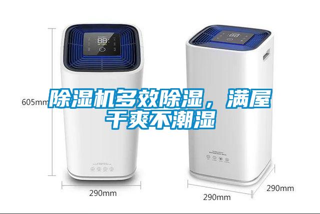除濕機多效除濕，滿屋干爽不潮濕