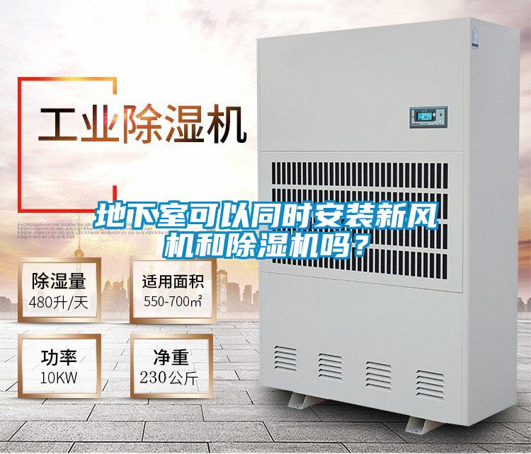 地下室可以同時安裝新風機和除濕機嗎？
