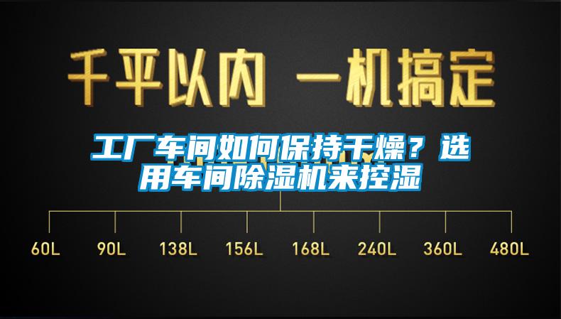 工廠車間如何保持干燥？選用車間除濕機來控濕