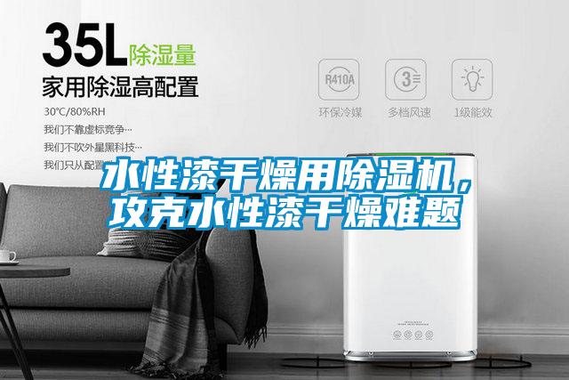 水性漆干燥用除濕機，攻克水性漆干燥難題