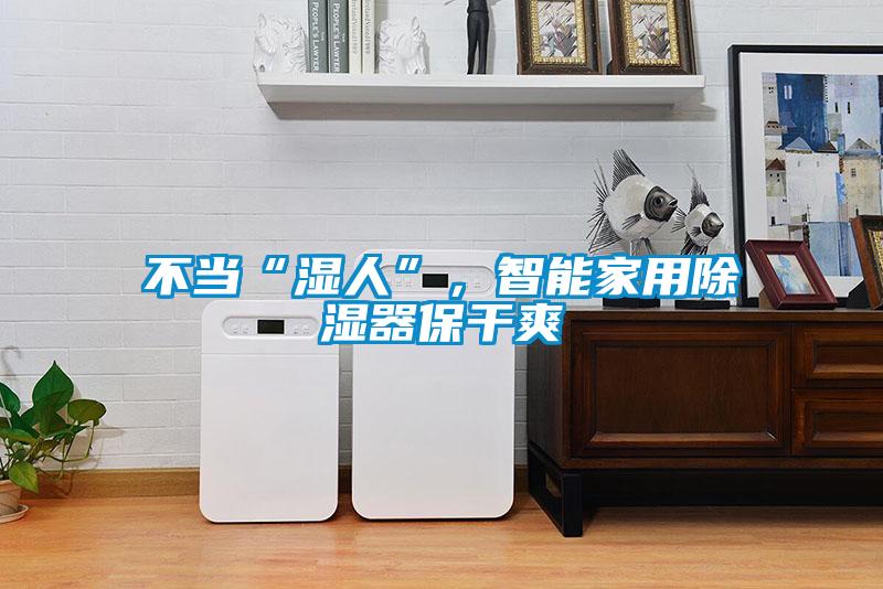 不當“濕人”，智能家用除濕器保干爽