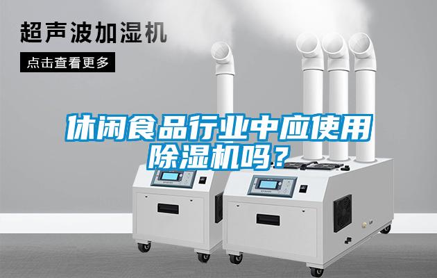 休閑食品行業中應使用除濕機嗎？