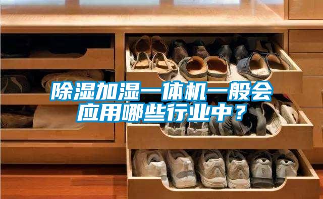 除濕加濕一體機一般會應用哪些行業中？