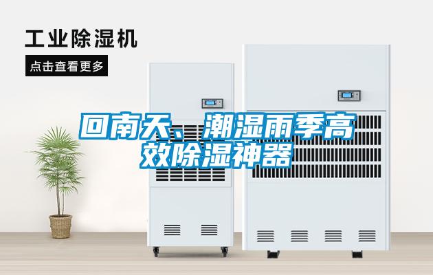 回南天、潮濕雨季高效除濕神器