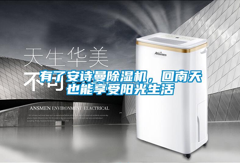 有了安詩曼除濕機，回南天也能享受陽光生活