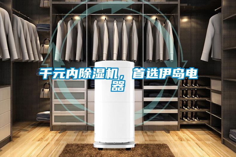 千元內除濕機，首選伊島電器