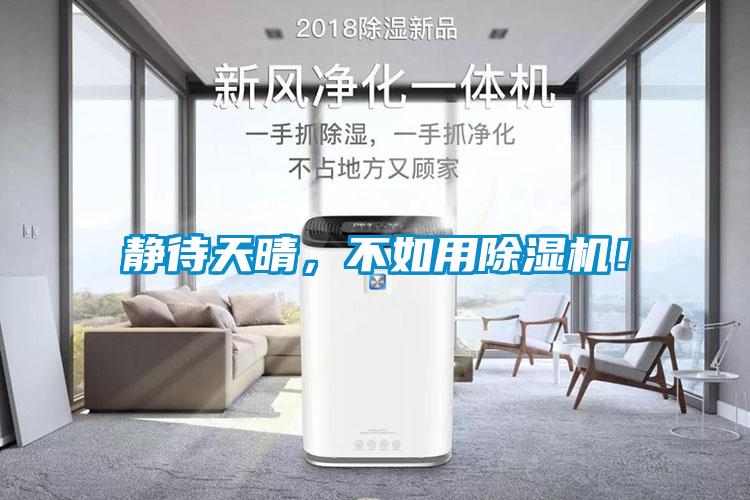 靜待天晴，不如用除濕機！