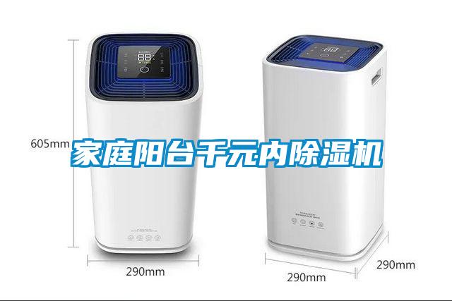 家庭陽臺千元內除濕機