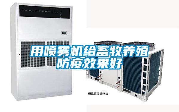 用噴霧機給畜牧養殖防疫效果好