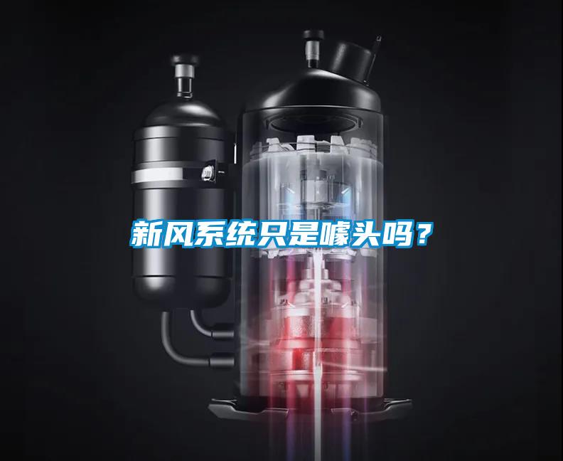 新風系統只是噱頭嗎？