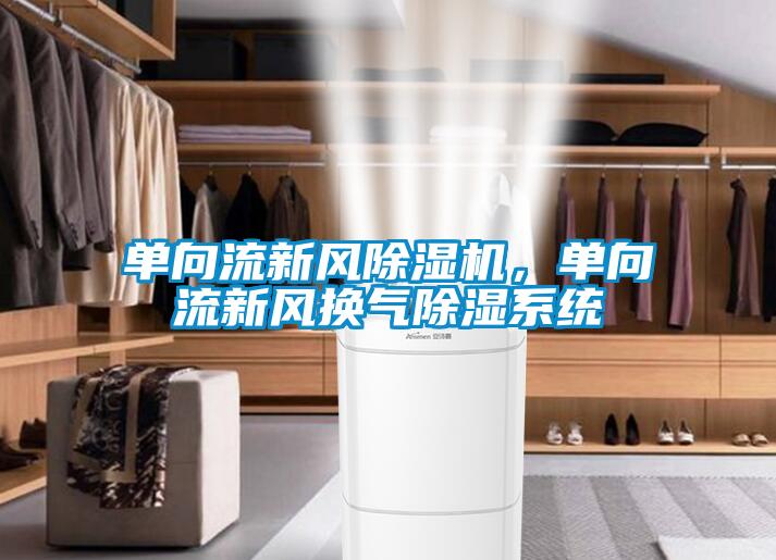 單向流新風除濕機，單向流新風換氣除濕系統