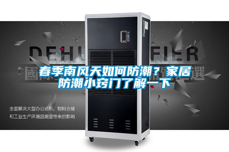 春季南風天如何防潮？家居防潮小竅門了解一下