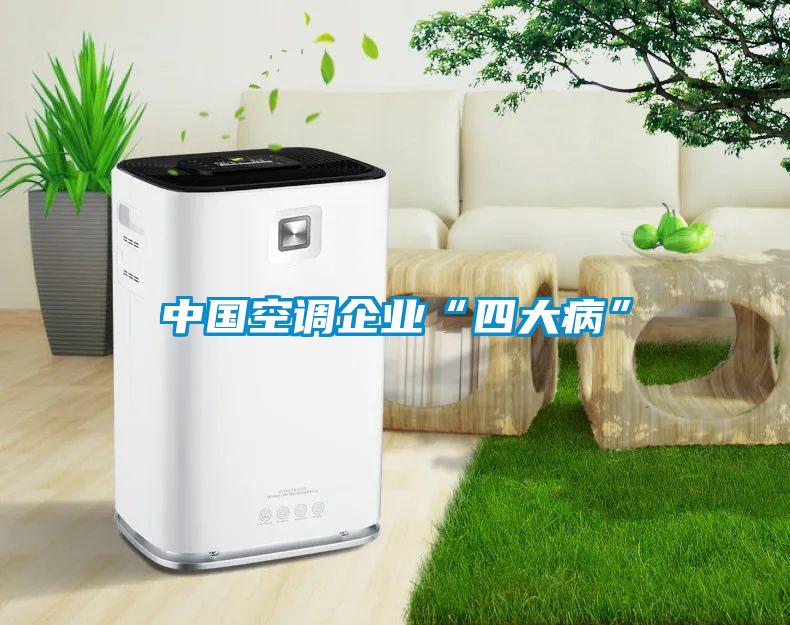 中國空調企業“四大病”