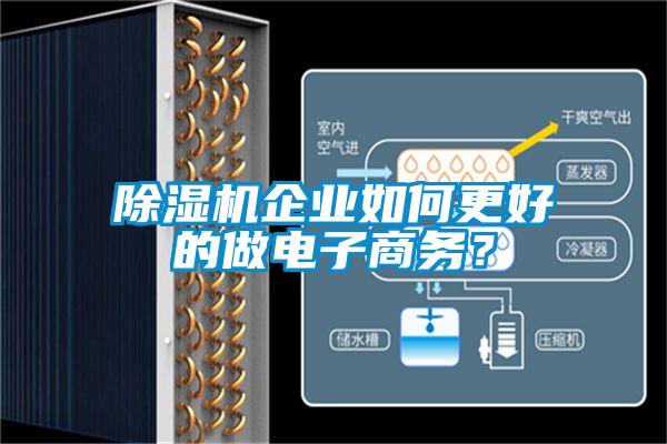 除濕機企業如何更好的做電子商務？